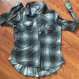 Cute and comfy long tail flannel